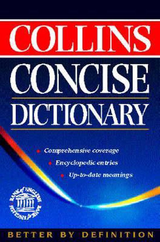 Kaft van Collins Concise English Dictionary