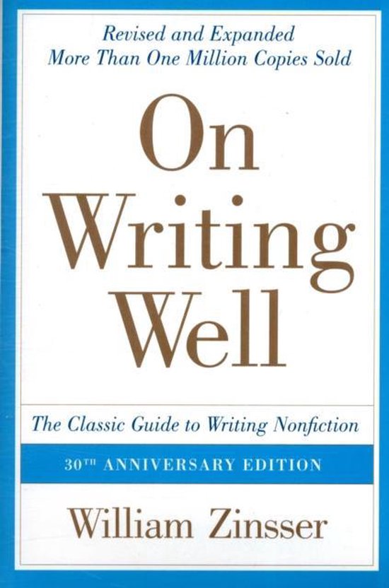 Kaft van On Writing Well