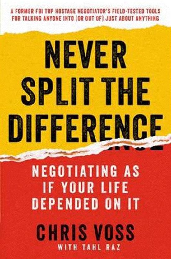 Kaft van Never Split The Difference