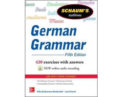 Kaft van Schaums Outline Of German Grammar