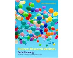 Kaft van Business Research Methods