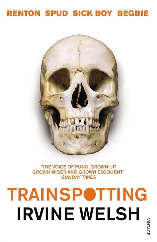 Kaft van Trainspotting (Keltische versie)