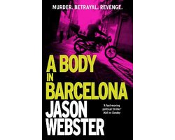 Kaft van A Body in Barcelona