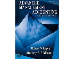 Kaft van Advanced Management Accounting