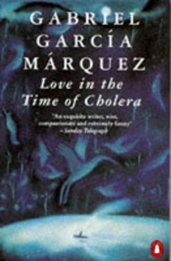 Kaft van Love in the Time of Cholera