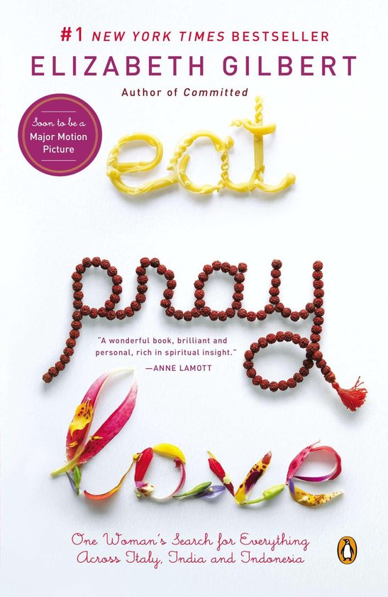 Kaft van Eat, Pray, Love