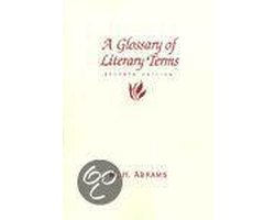 Kaft van A Glossary of Literary Terms