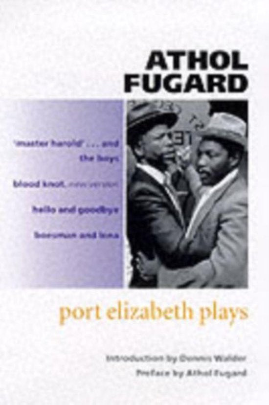 Kaft van Port Elizabeth Plays