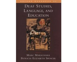 Kaft van OXF HANDB DEAF STUD LANG EDU C