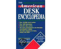 Kaft van The American Desk Encyclopedia