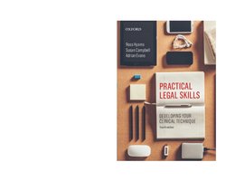 Kaft van Practical Legal Skill 4 E