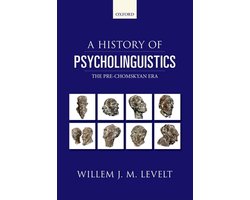 Kaft van History Of Psycholinguistics