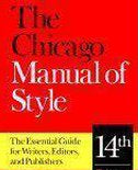 Kaft van The Chicago Manual Of Style