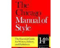 Kaft van The Chicago Manual Of Style