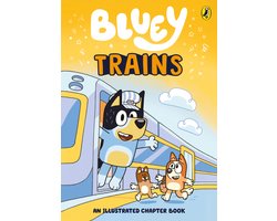 Kaft van Bluey- Bluey: Trains