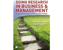 Kaft van Doing Research In Business & Management