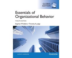 Kaft van Essentials Of Organizational Behavior