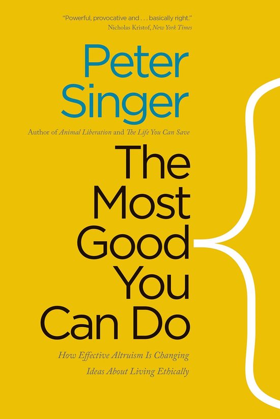 Kaft van Most Good You Can Do