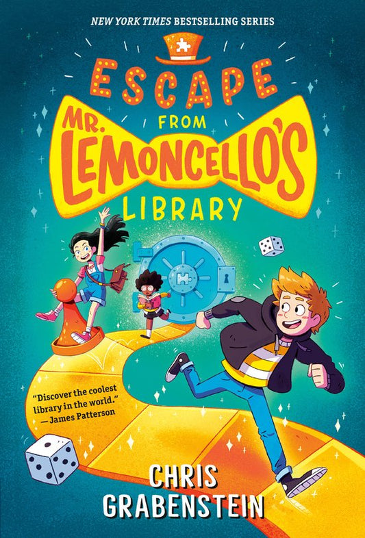 Kaft van Escape From Mr Lemoncellos Library