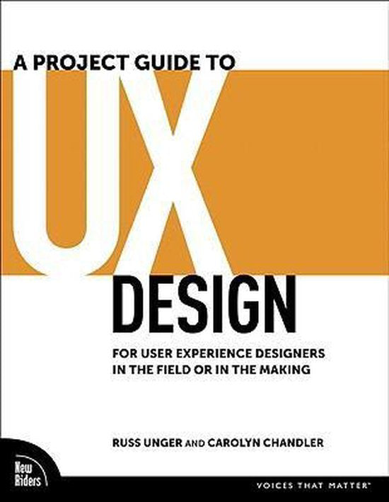 Kaft van Project Guide To Ux Design