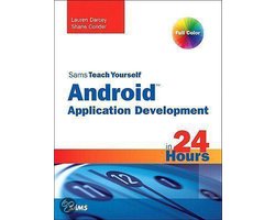 Kaft van Sams Teach Yourself Android Application Development in 24 Hours