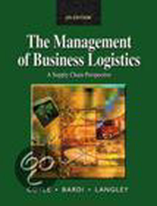 Kaft van The Management Of Business Logistics