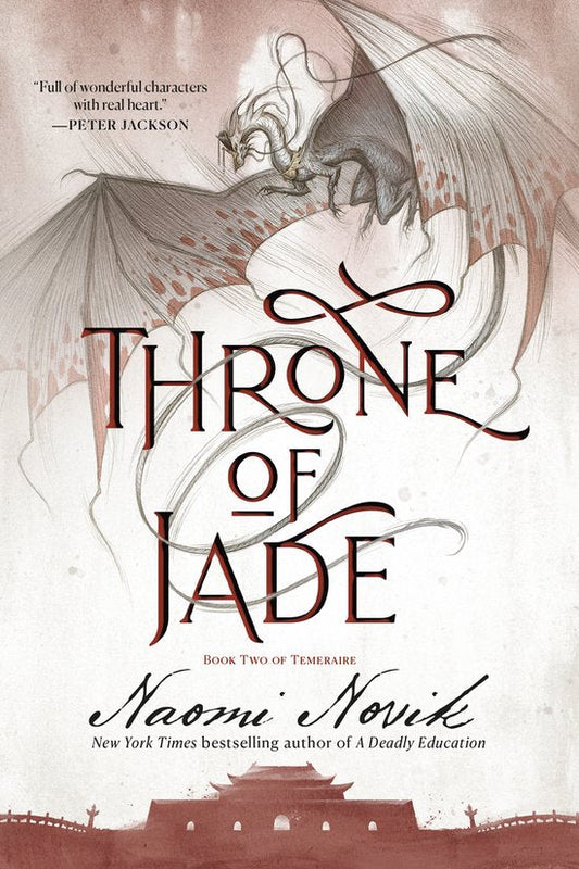 Kaft van Throne of Jade