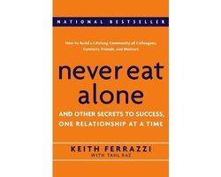 Kaft van Never Eat Alone