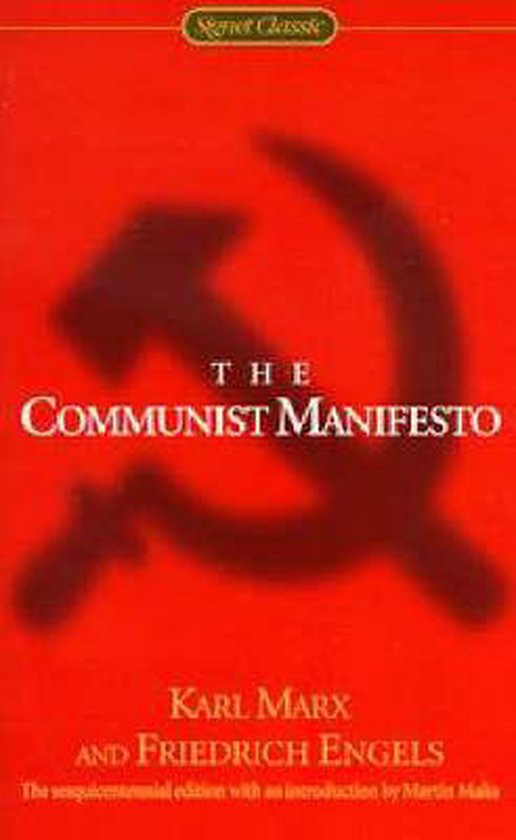 Kaft van The Communist Manifesto