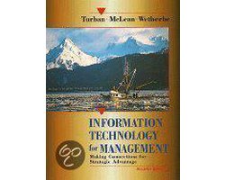 Kaft van Information Technology for Management