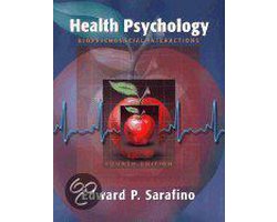 Kaft van Health Psychology