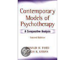 Kaft van Contemporary Models Of Psychotherapy