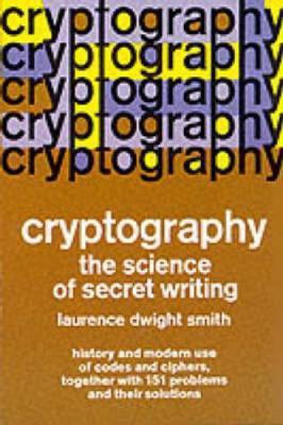 Kaft van Cryptography