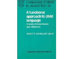 Kaft van A Functional Approach to Child Language