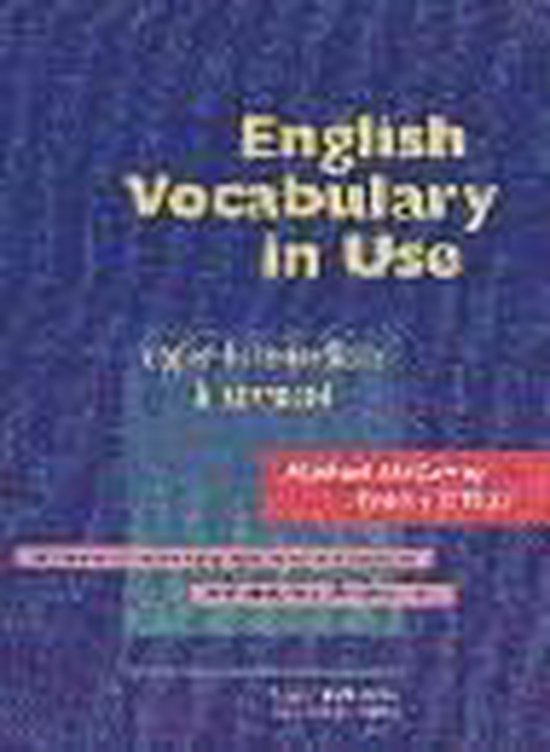 Kaft van English Vocabulary in Use Upper-intermediate With Answers