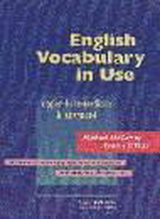 Kaft van English Vocabulary in Use Upper-intermediate With Answers