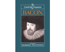 Kaft van Cambridge Companion To Bacon The