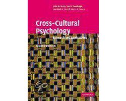 Kaft van Cross-Cultural Psychology