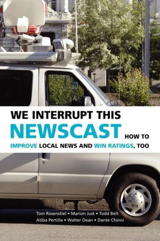 Kaft van We Interrupt This Newscast