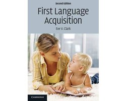 Kaft van First Language Acquisition