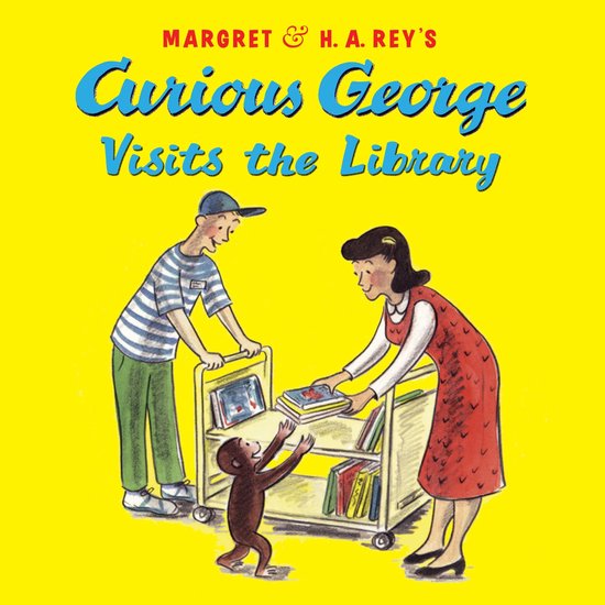 Kaft van Curious George Visits The Library