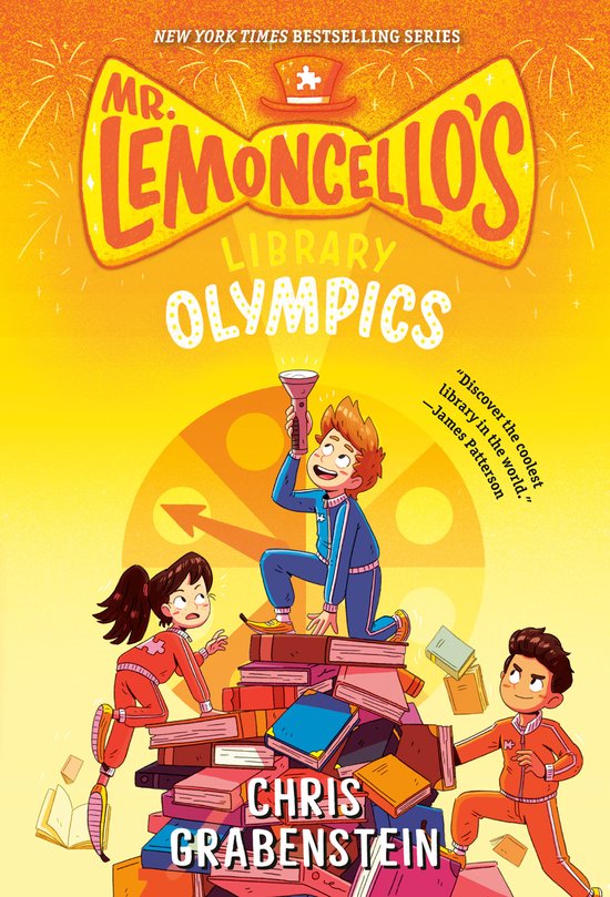Kaft van Mr. Lemoncello's Library Olympics
