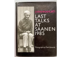 Kaft van Last talks at Saanen 1985