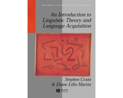 Kaft van An Introduction to Linguistic Theory and Language Acquisition