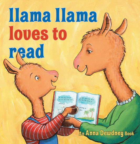 Kaft van Llama Llama Loves to Read