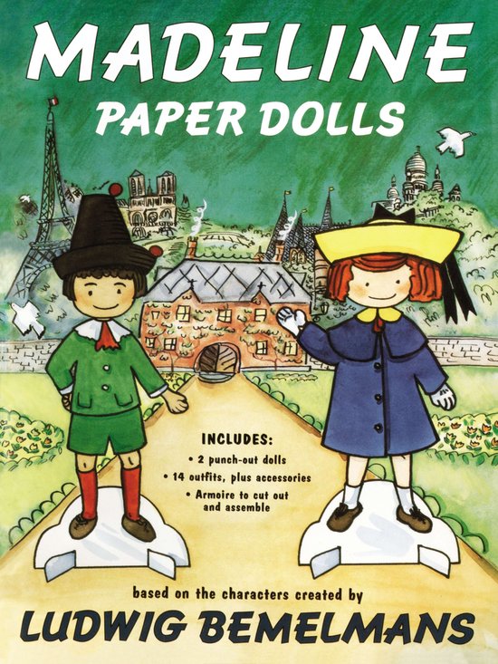 Kaft van Madeline Paper Dolls