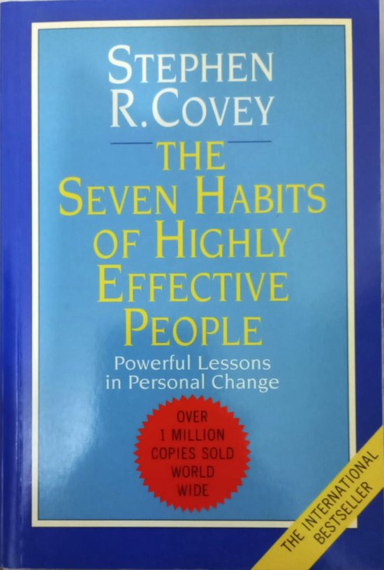 Kaft van The Seven Habits of Highly Effective People