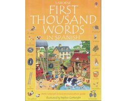 Kaft van First Thousand Words in Spanish