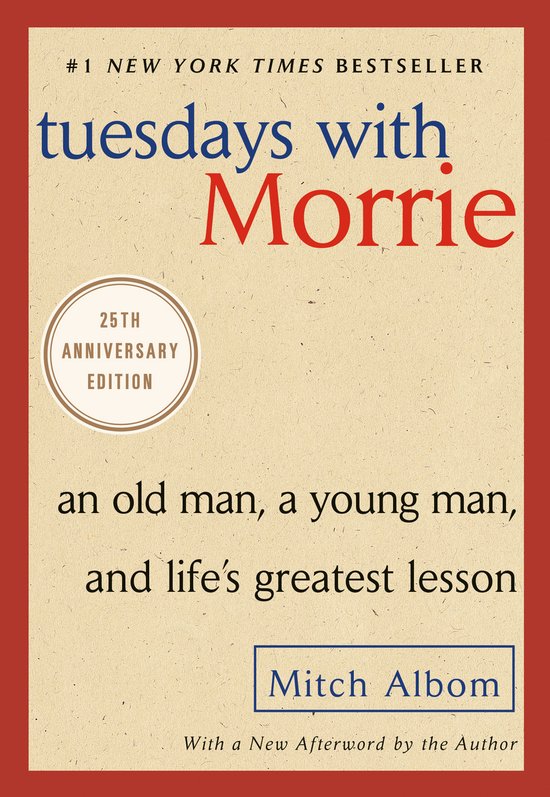 Kaft van Tuesdays with Morrie