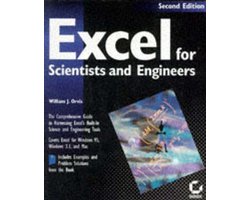 Kaft van Excel for Scientists and Engineers